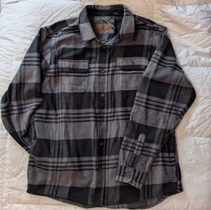 Orvis Men's Plaid Flannel Shirt